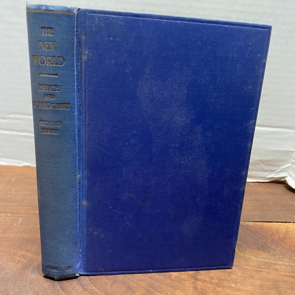 The New World Bruce Montgomery 1927 Second Series Literature Macmillan